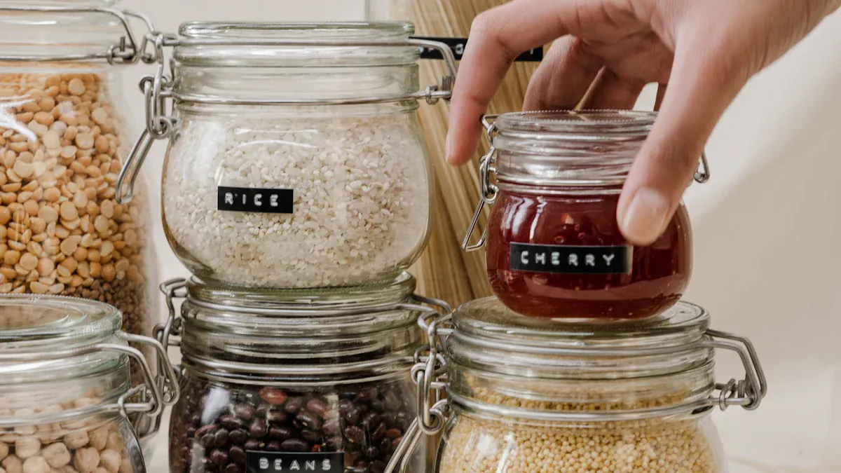 Labeling for an Organized Pantry